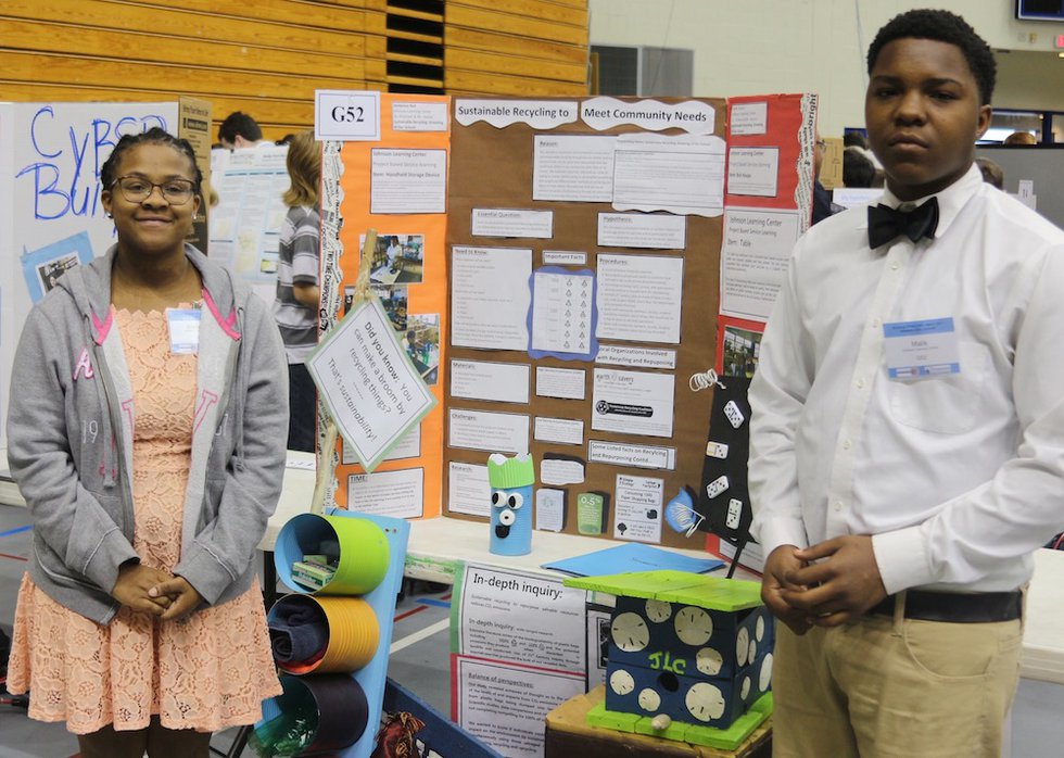 TSU Science fair students