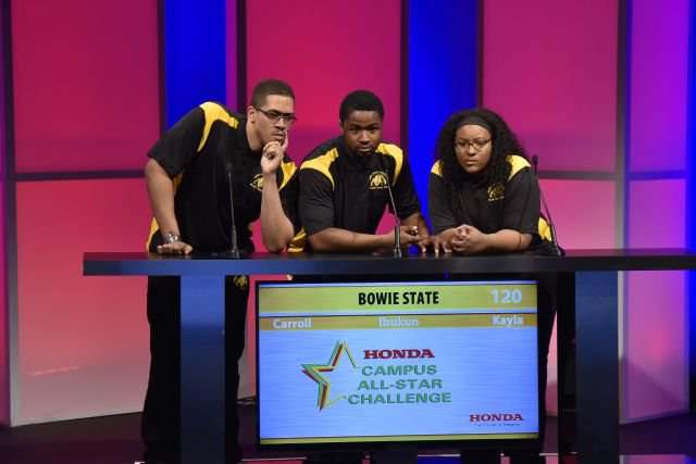 Students from Bowie State University compete in the 2017 Honda C