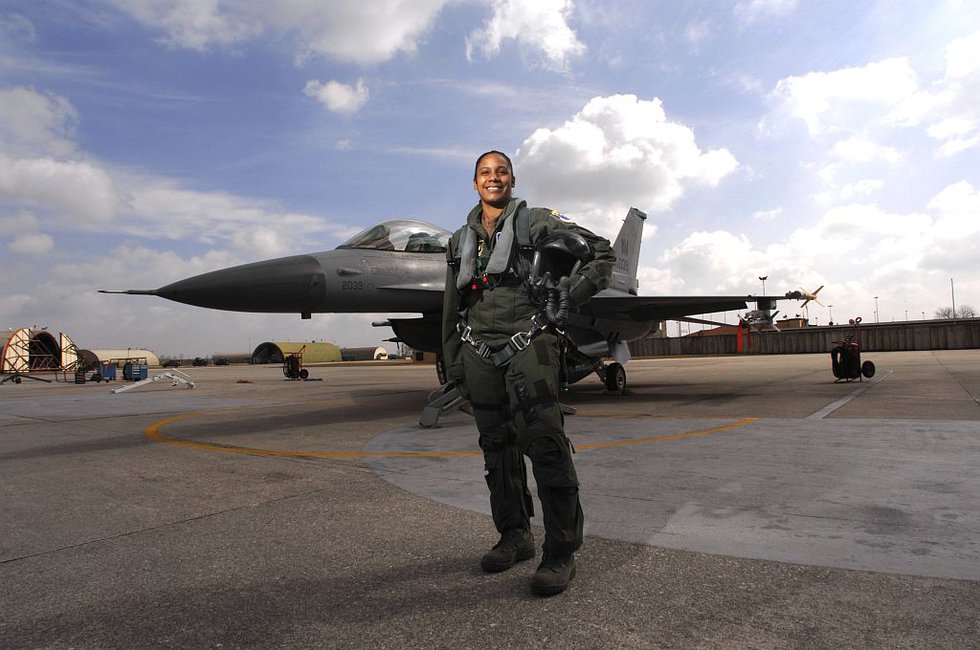 Air Force's first African American female fighter pilot