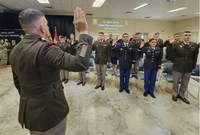 New Puerto Rico officers will serve in the active military, the Guard, and the Army Reserve