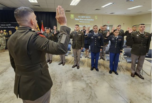 New Puerto Rico officers will serve in the active military, the Guard, and the Army Reserve