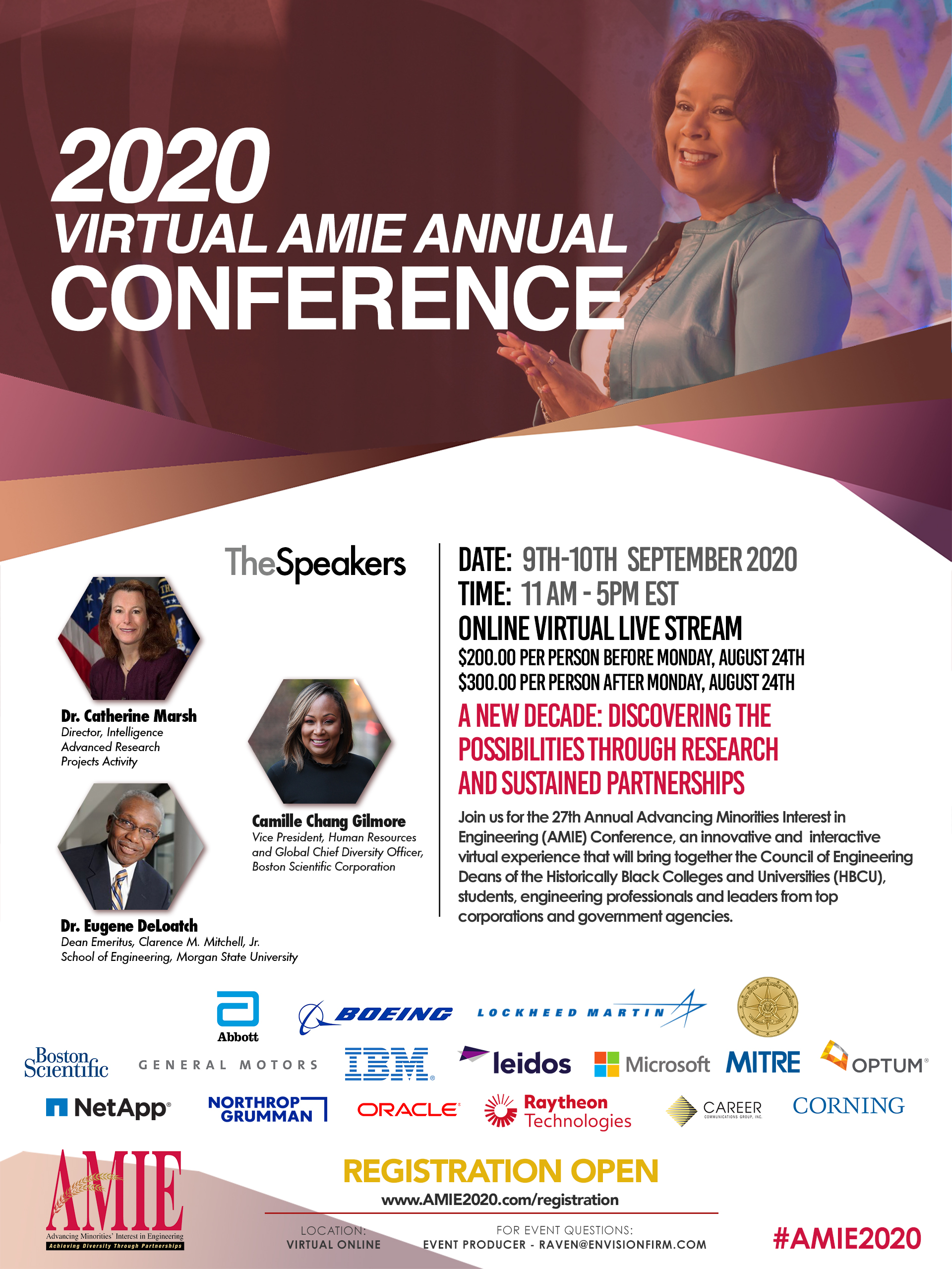 2020 Advancing Minorities’ Interest in Engineering (AMIE) Conference