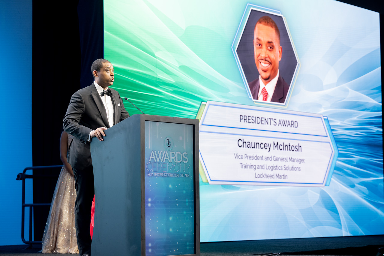 Lockheed Martin engineer receives Black Engineer of the Year President