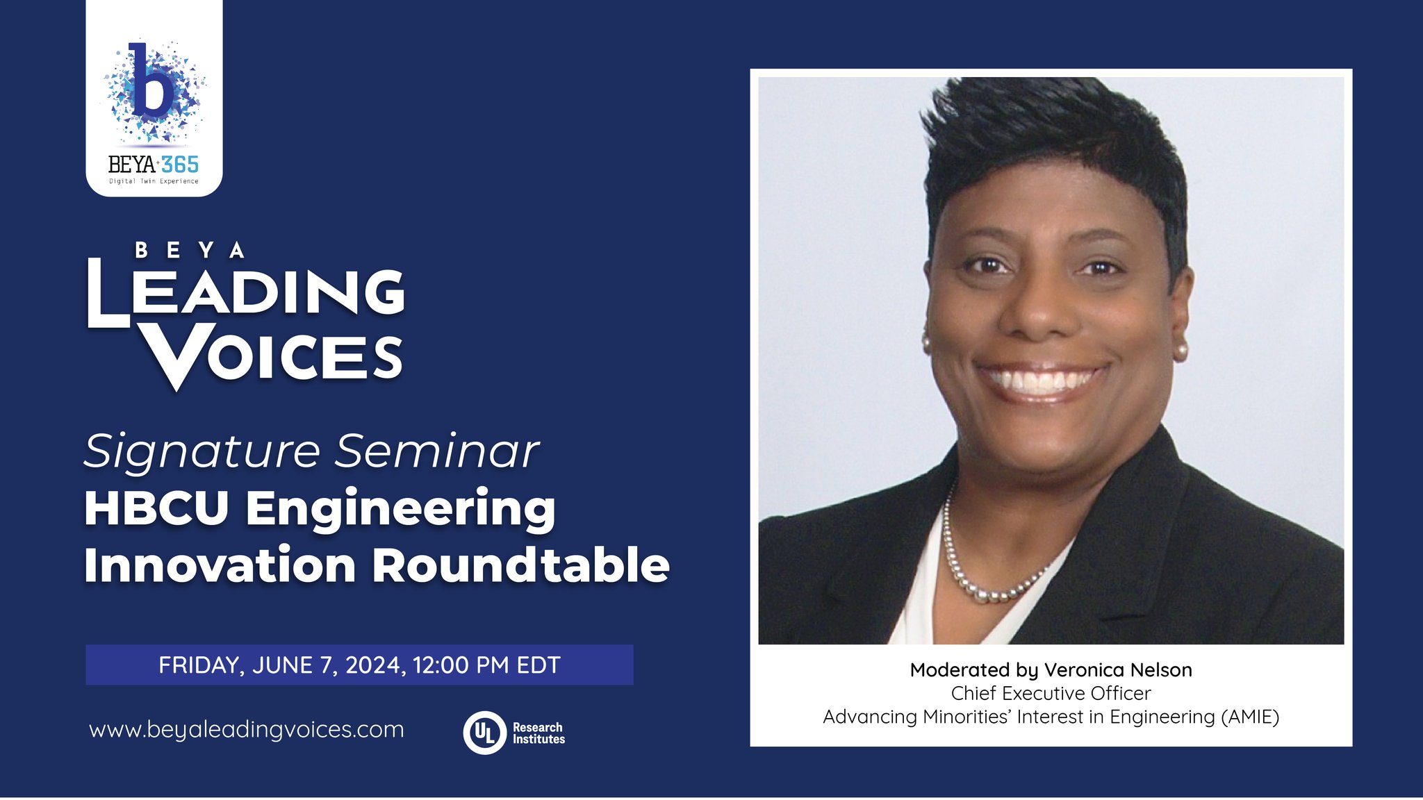 Save the date for the 2024 BEYA Leading Voices Summit! US Black Engineer